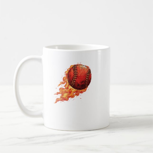 Mug Fire Baseball  (Gauche)