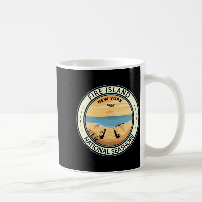 Mug Fire Island National Seashore New York Badge _2  (Droite)