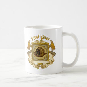 Mug FireFighter Ax Shield