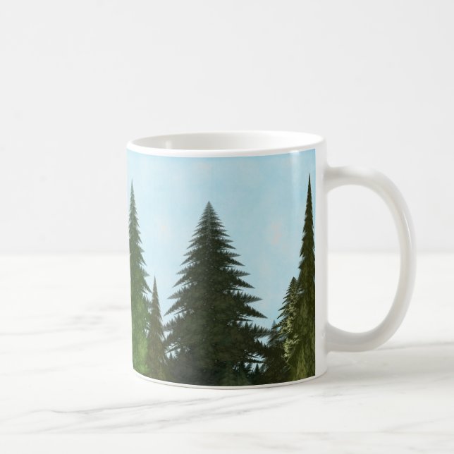 Mug Firs fractaux (Droite)