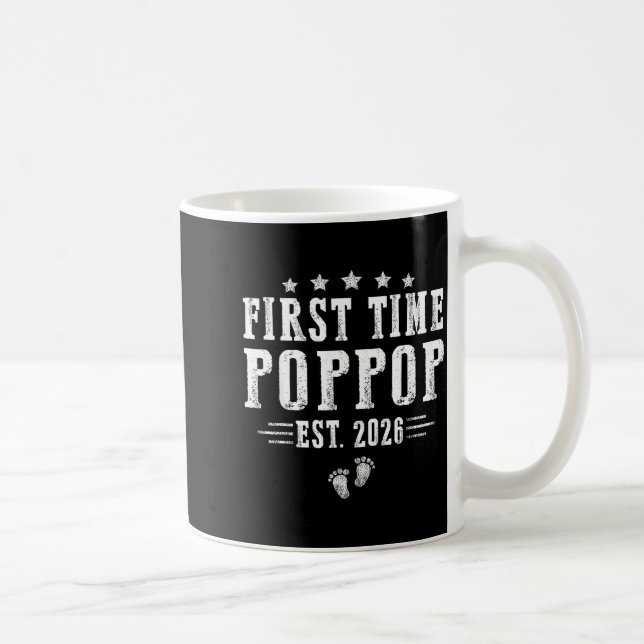 Mug First Time Pp Est.2026 Father's Day Promoted To Pa (Droite)