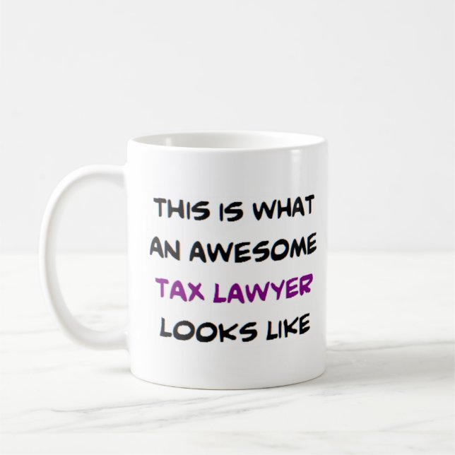 Mug fiscaliste, génial (Gauche)