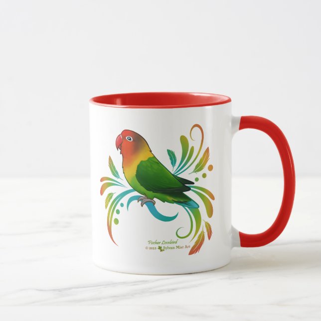 Mug Fischer Lovebird (Droite)