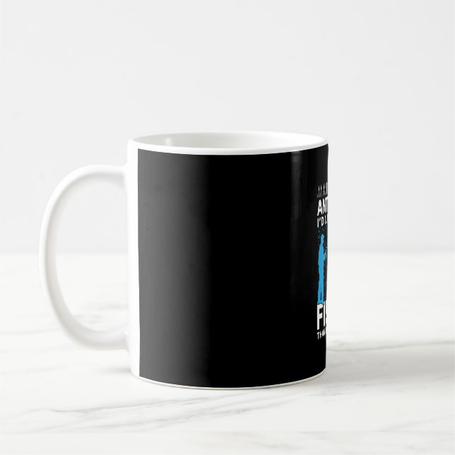 Mug Fisher Je Préférerais Plutôt Pêcher (Gauche)