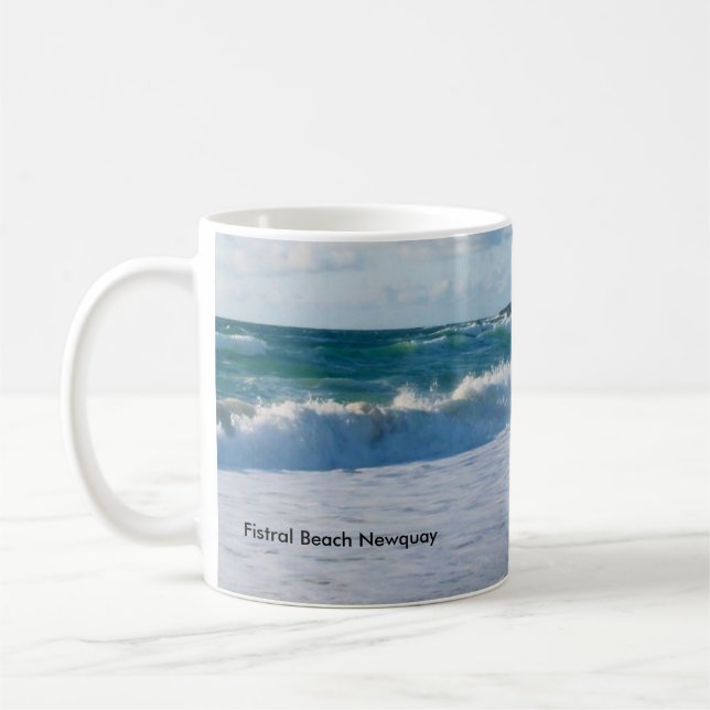 Mug Fistral Beach Newquay Cornwall Angleterre (Gauche)