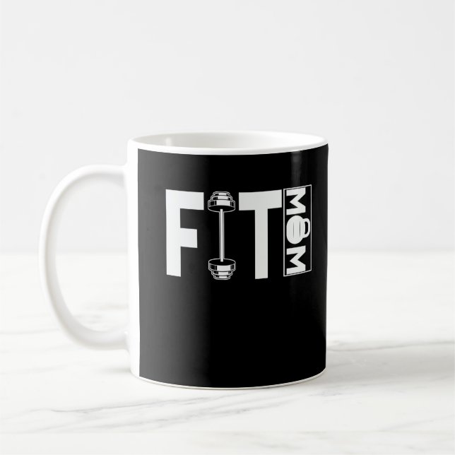 Mug Fitness Mama Gym Weightlifting Maman (Gauche)