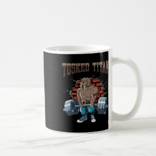 Mug Fitness Walrus Faire Deadlift entraînement Gymnase