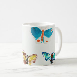 Mug Five Butterflies