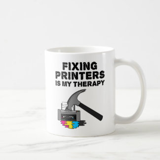 Mug Fixer les imprimantes est mon traitement informati