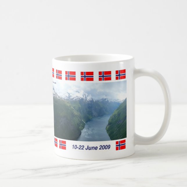 Mug Fjord de Geiranger, Norvège (Droite)