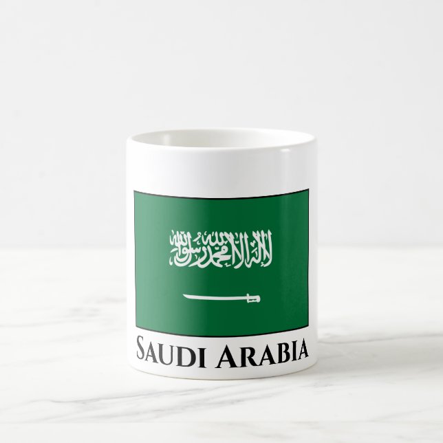 Mug Flag d'Arabie saoudite (Centre)