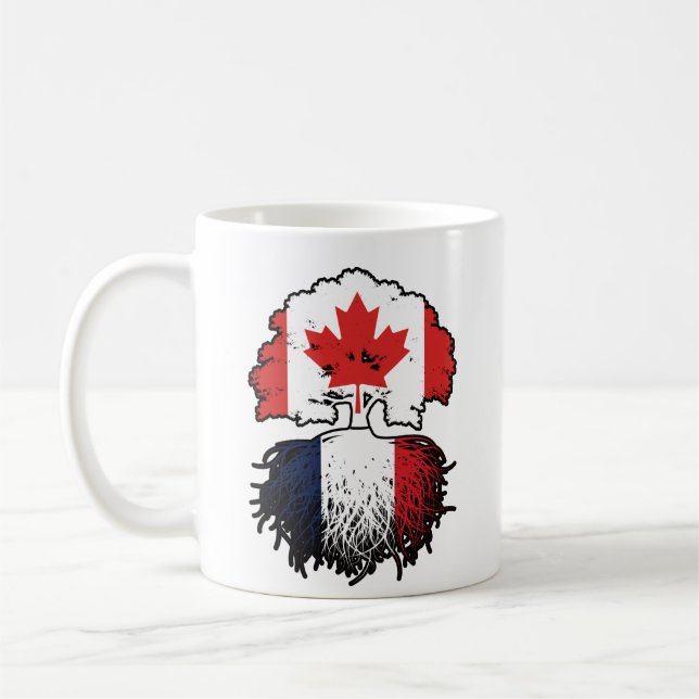 Mug Flag des Trois Canadiens Canada (Gauche)