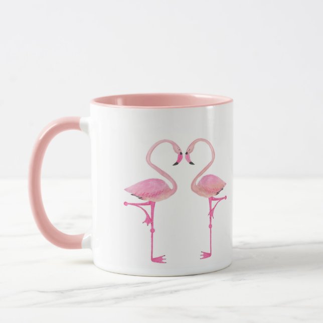 Mug Flamant rose (Gauche)