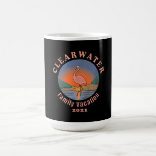 Mug Flamant rose Clearwater Vacation 2021 Flamant ro