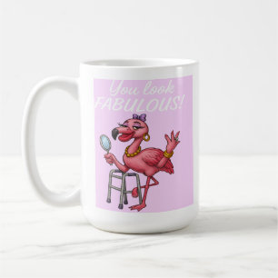 Mug Flamant rose de Glam d'or