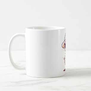 Mug Flamant rose Delight : Design graphique de style K