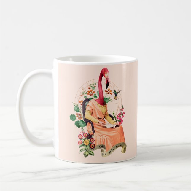 MUG FLAMANT ROSE FANCY ANIMAL (Gauche)