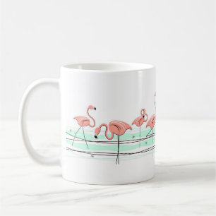 Mug Flamant rose Ocean Line
