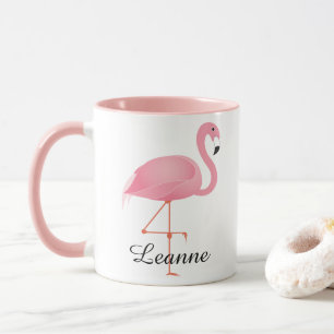 Mug Flamant rose rose