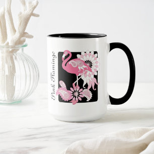 Mug Flamant rose rose