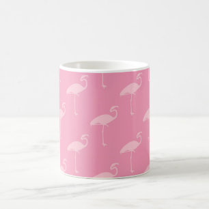 Mug Flamant rose rose clair Flamants roses tropicaux