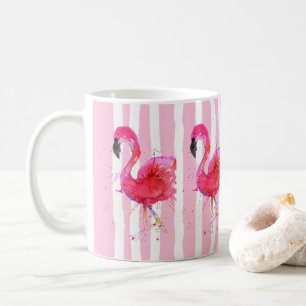 Mug Flamant rose rose mignon et coloré