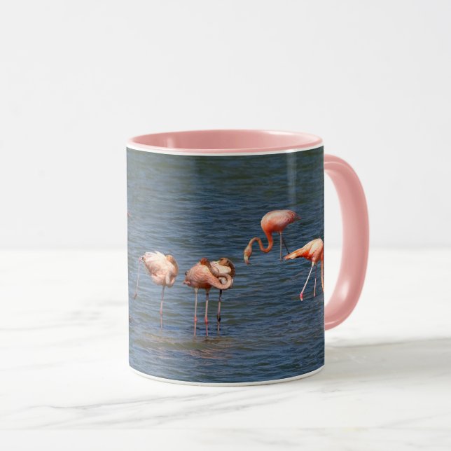 Mug Flamants roses (Devant droit)