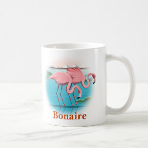 Mug Flamants sur l'île caribéenne de Bonaire