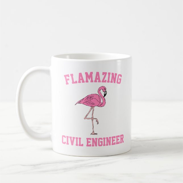 Mug Flamazing, Mug, ingénieur civil (Gauche)