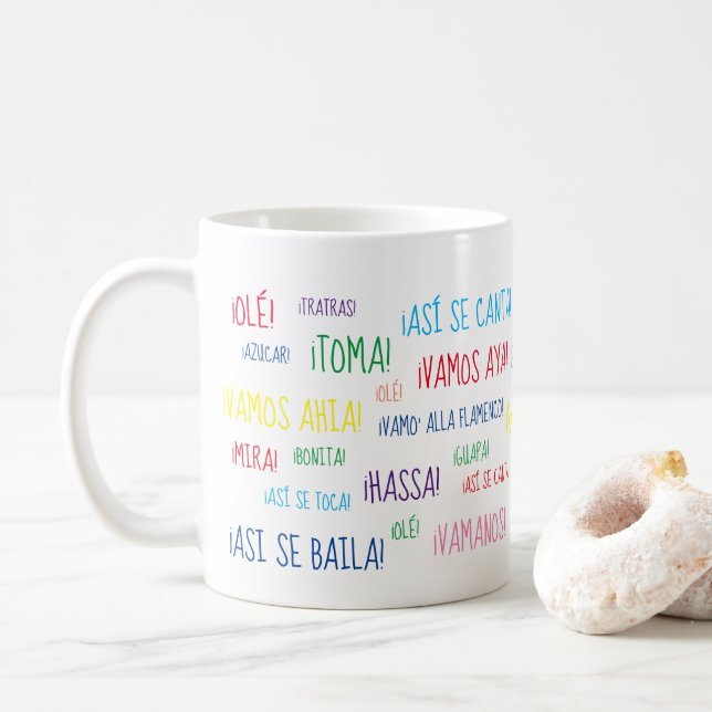 Mug Flamenco Jaleo (Avec donut)