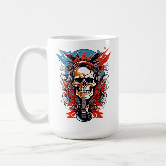 Mug Flamestorm bursts from shadow and sound T-Shirt (Gauche)