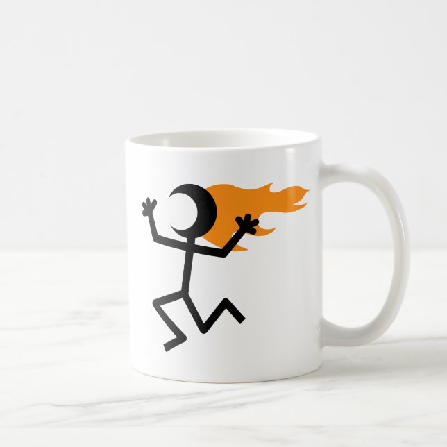 Mug Flaming head (Droite)