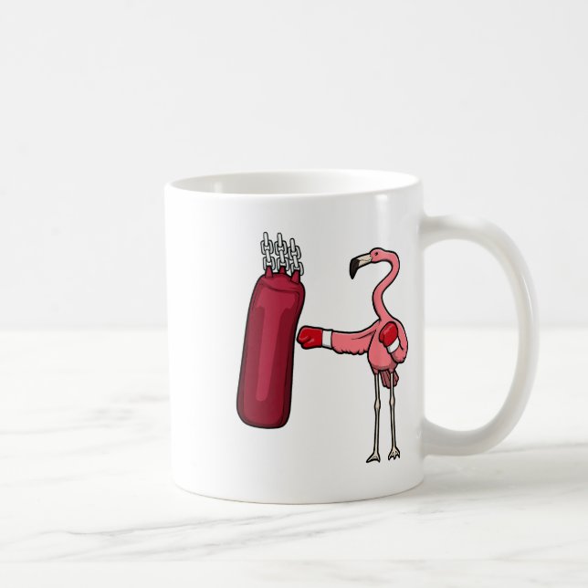 Mug Flamingo Boxe Autodéfense Hob  (Droite)
