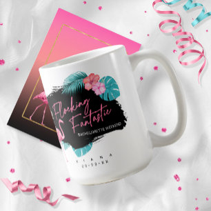 Mug Flamingo Enterrement de Vie de Jeune Fille Rassemb