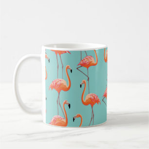 Mug Flamingo réaliste : motif vintage