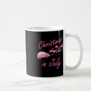 Mug Flamingo Rose Mignon Drôle Camping Car Noël En