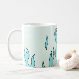 Mug Flamme bleu clair