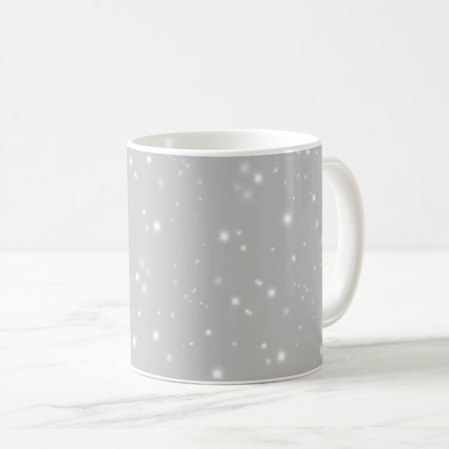 Mug Flamme gris argenté (Devant droit)