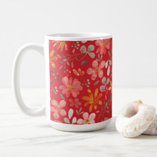 Mug Flamme Scarlet Fleur Fête des Mères