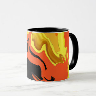 Mug Flammes de nuit
