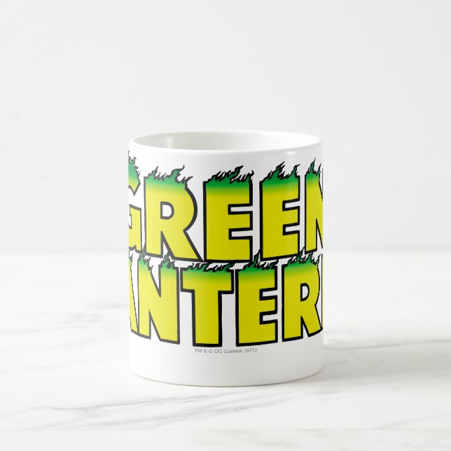 Mug Flammes du logo jaune (Centre)