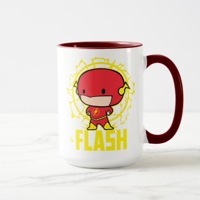 Mug Flash Chibi Avec Électricité (Droite)