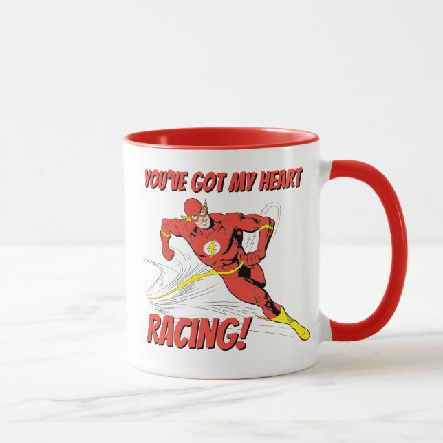 Mug Flash - Vous avez My Heart Racing Valentine (Droite)