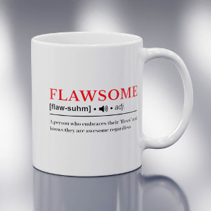 Mug Flawsome - Définition de dictionnaire personnalisa