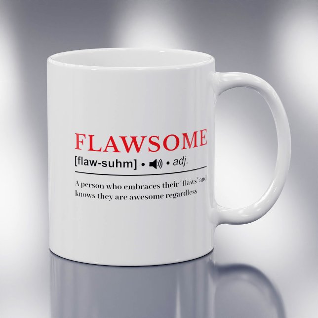 Mug Flawsome - Définition de dictionnaire personnalisa (Créateur téléchargé)