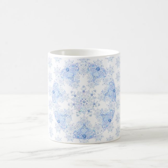 Mug Flèche de neige bleu glace (Centre)