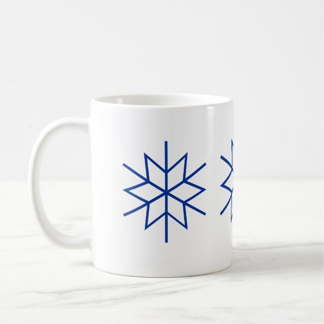 Mug - Flèche de neige bleue (Gauche)