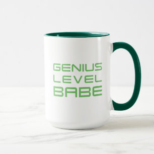 Mug Flèche   Genius Level Babe