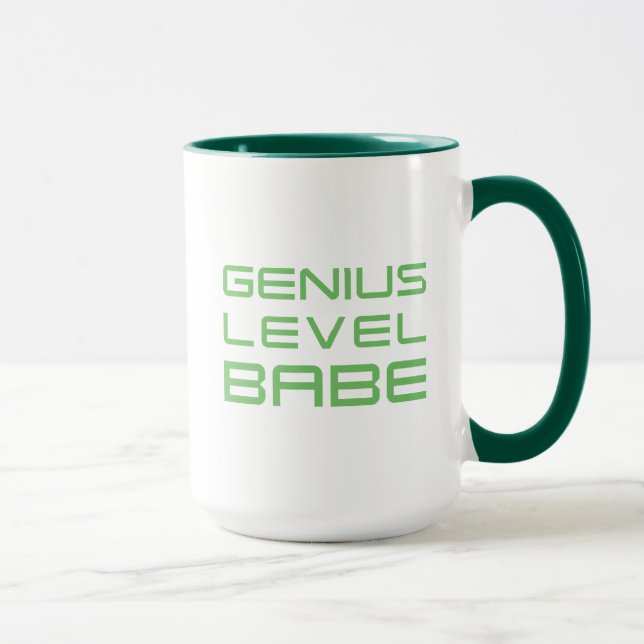 Mug Flèche | Genius Level Babe (Droite)