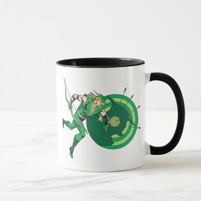 Mug Flèche verte avec cible 2 (Droite)